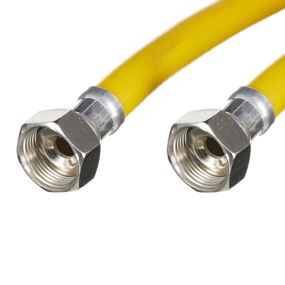 original-15071.jpg Шланг для газа ПВХ армированный Elka 3/4 ВР(г) х 3/4 ВР(г) 120 см желтый — изображение 1