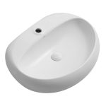 Раковина Abber Bequem 64 см накладная белая матовая (AC2112MW)