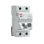 Автомат дифференциальный EKF Averes DVA-6 10А 1P+N тип AC 30 мА 6 кА (rcbo6-1pn-10B-30-ac-av)