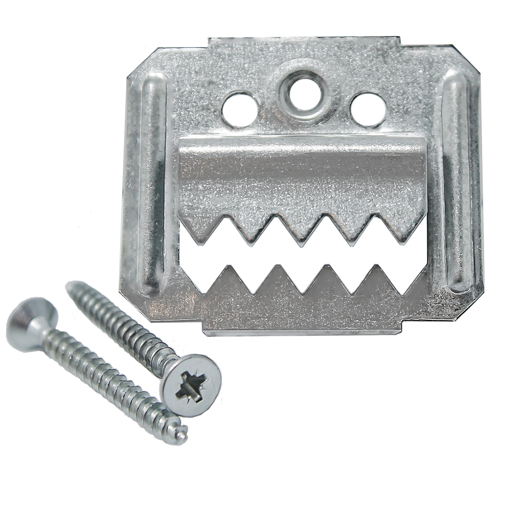 original-15396.jpg Крепеж кляймер №4 с саморезами для вагонки Осфикс Профи усиленный (50 шт.) — изображение 1