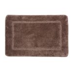 Коврик для ванной коричневый 90х60 см WasserKraft Lopau (BM-6015)