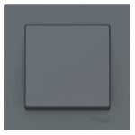 Выключатель Systeme Electric AtlasDesign одноклавишный встраиваемый грифель (ATN000712)