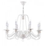 Люстра подвесная Freya Velia E14 480 Вт 32 кв.м (FR2046-PL-08-WG)