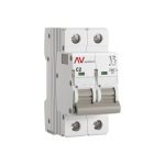 Автоматический выключатель модульный EKF Averes AV-6 2P 2А тип C 6 кА 230 В (mcb6-2-02C-av)