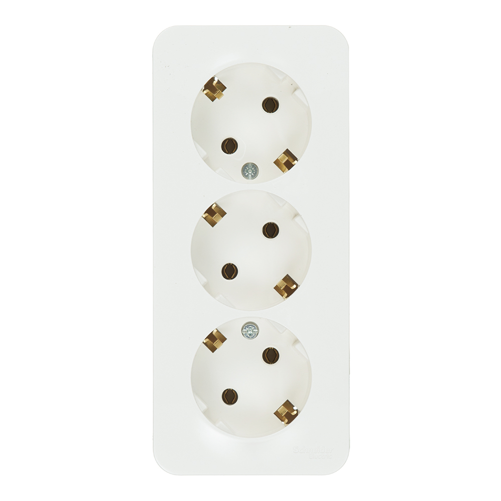 original-15704.jpg Розетка Systeme Electric Blanca накладная молочная (BLNRA010312) — изображение 1