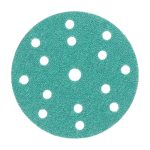 Диск шлифовальный КМ Green Film d150 мм P40 на липучку пленочная основа (5 шт.)