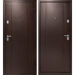 Дверь входная Форпост 74 правая медный антик - медный антик 860х2050 мм