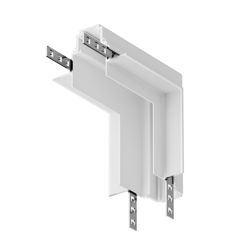 original-16204.jpg Коннектор для магнитного шинопровода L-образный Maytoni Technical Gravity белый (TRA010ICL-22W) — изображение 1