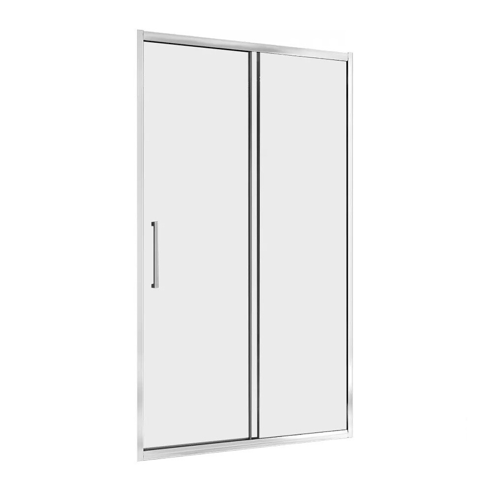 original-16212.jpg Душевая дверь Abber стекло прозрачное 110х195 см профиль хром 6 мм раздвижная (AG30110H) — изображение 1