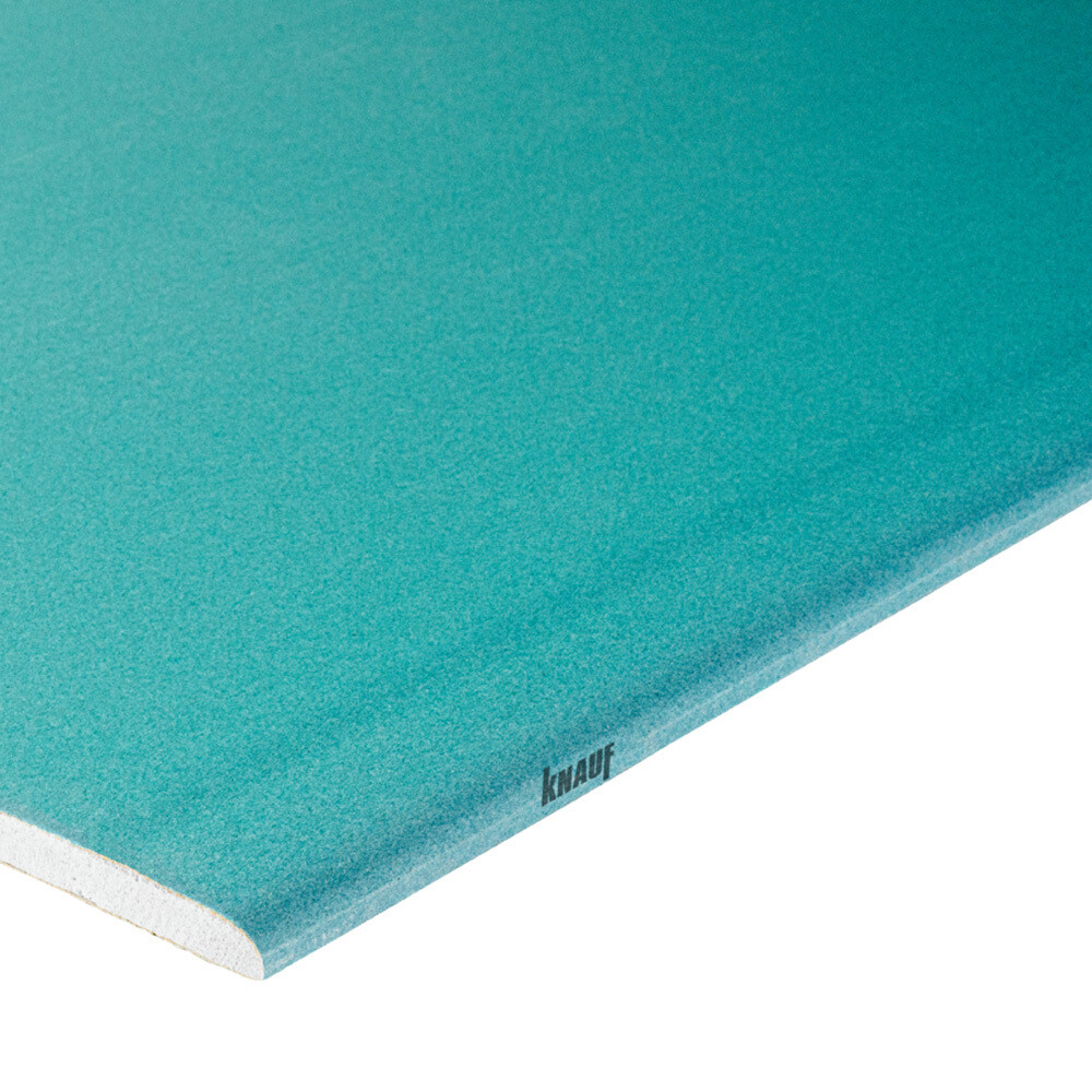 original-16789.jpg Гипсокартон Knauf Аквамарин 2500х1200х12,5 мм повышенной влагостойкости — изображение 1