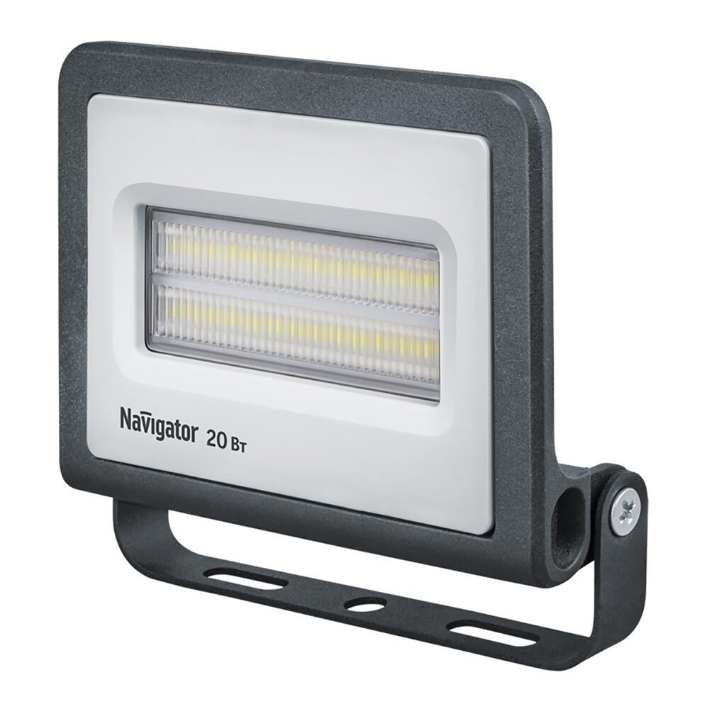 original-16903.jpg Прожектор светодиодный Navigator ДО-20 4000К 20 Вт IP65 черный — изображение 1