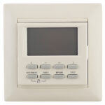 Терморегулятор программируемый для теплого пола Spyheat NLC-527H бежевый