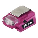 Фонарь светодиодный аккумуляторный КМ АТОМ 18 В 0,6 Вт USB-A без АКБ и ЗУ (CFU-181)