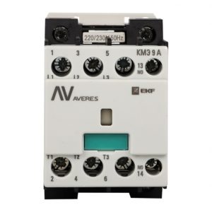 Контактор Averes КМЭ (ctr-s-9-10-400-av) 400 В 9 А тип АС 3P малогабаритный