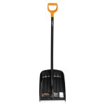 Лопата снеговая Plantic Snow полипропилен с деревянным черенком 1330х355 мм (12003-01)