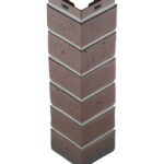 Угол наружный Docke Berg 460х120 мм коричневый