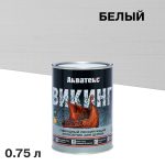 Антисептик Акватекс Викинг декоративный для дерева белый 0,75 л