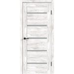 Дверь межкомнатная Duplex 600х2000 мм ПВХ ель альпийская со стеклом