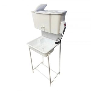 Умывальник дачный Акватекс 17 л с подогревом белый