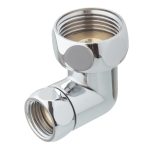 Соединитель угловой для полотенцесушителя 1 ВР(г) х 1/2 ВР(г) хром