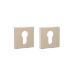 Ключевина Punto ET.K.ARC.Q52 SN-3 квадратная розетка матовый никель (47197)