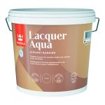 Лак акриловый Tikkurila/Tikkivala Lacquer Aqua основа EP бесцветный 2,7 л матовый