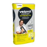 Клей для плитки/ керамогранита/ камня Vetonit Comfort Extreme Fix белый класс C2 TE S1 20 кг