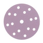Диск шлифовальный КМ Purple d150 мм P120 на липучку бумажная основа (5 шт.)