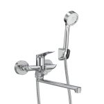 Смеситель для ванны Tokito Mitsuishi хром однорычажный с длинным изливом с лейкой (TOK-MIT-1015)