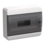 Щит распределительный навесной IEK Tekfor ЩРН-П-12 пластиковый IP41 240х290х102 мм 12 модулей прозрачная дверь