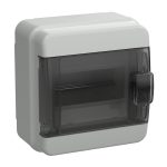 Щит распределительный навесной IEK Tekfor КМПн-6 пластиковый IP65 178х168х114 мм 6 модулей прозрачная дверь