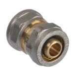 Соединитель прямой Terma 16 обж(ц) х 3/4 ВР(г) (35073)