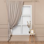 Штора бархат бежевая 160х260 см Amore Mio (94624)