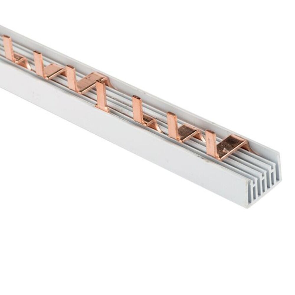 original-1822.jpg Шина соединительная типа PIN четырехрядная EKF PROxima тип PIN 400 В 63 А на 54 модуля 1 м (pin-04-63) — изображение 1