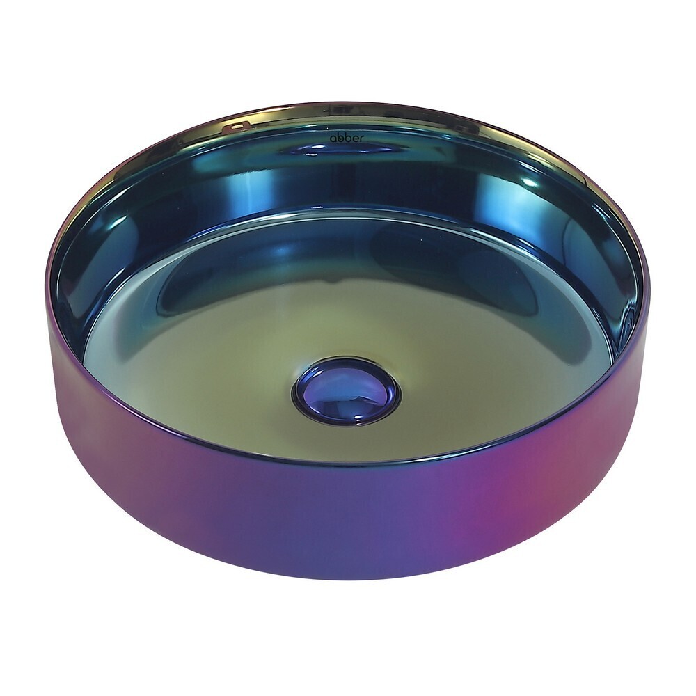 original-18333.jpg Раковина Abber Bequem 40 см накладная хамелеон (AC2109Regen) — изображение 1