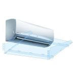 Экран-отражатель настенный для кондиционера Эконом 1100 мм