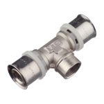 Тройник VALTEC (VTm.232.N.260426) 26(пресс) х 1/2 ВР(г) х 26(пресс)