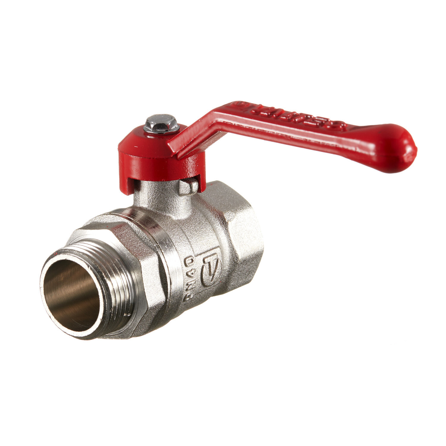 original-18668.jpg Кран шаровой латунный Valtec 3/4 ВР(г) х 3/4 НР(ш) полнопроходной ручка прямой (VT.121.N.05) — изображение 1