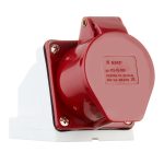 Розетка силовая угловая настенная EKF PROxima 3Р+РЕ+N 16 А 380 В IP44