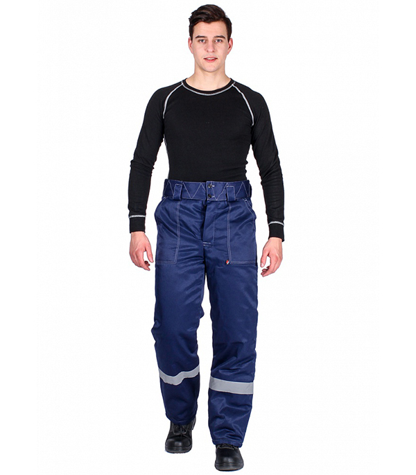 original-19213.jpg Брюки рабочие утепленные Delta Plus Экспертный-Люкс 44-46 рост 170-176 см синие — изображение 1