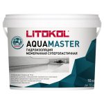 Гидроизоляция полимерная Литокол Aquamaster серая 10 кг