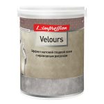 Краска декоративная L'impression Velours с эффектом матовой кожи белая 2,5 л