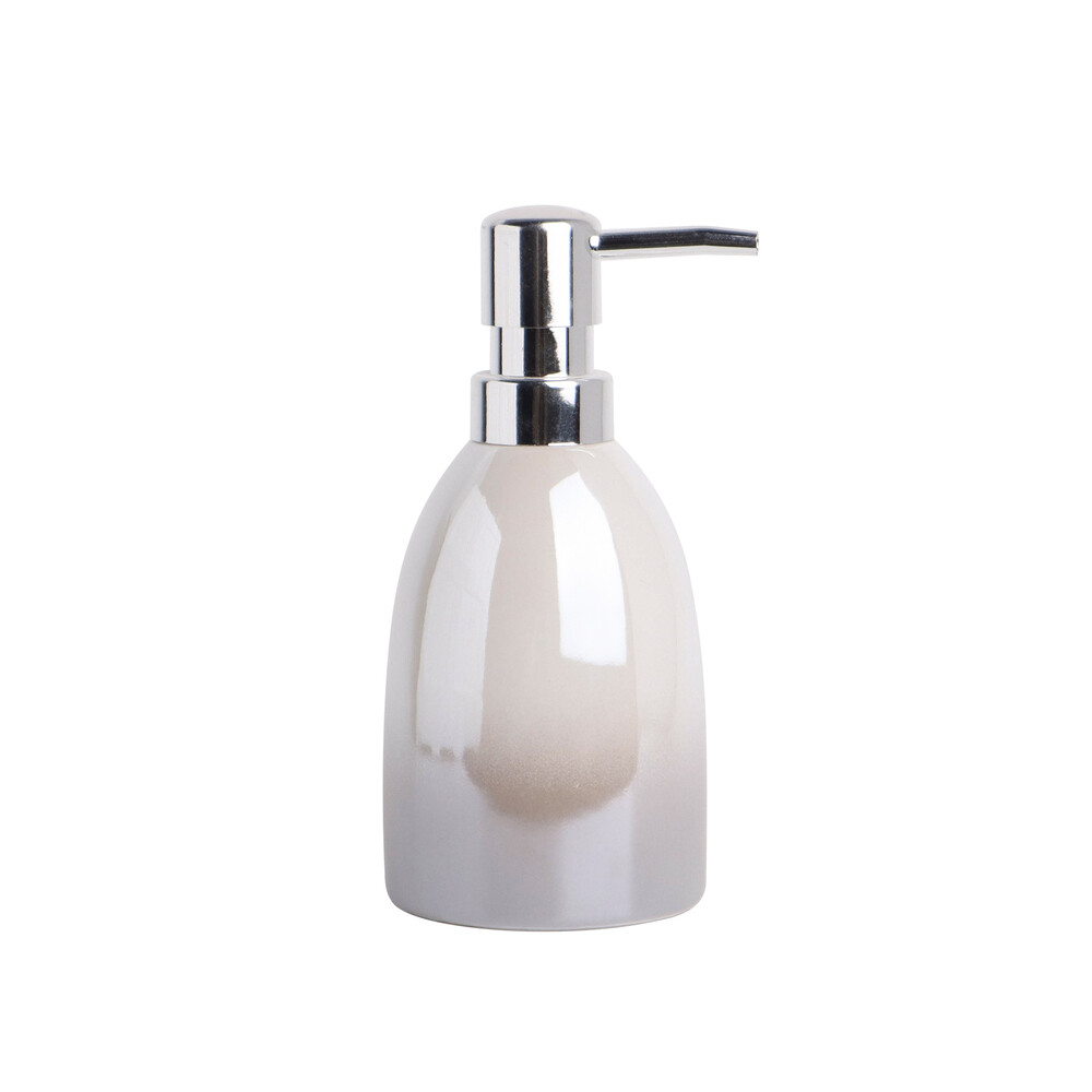 original-19548.jpg Дозатор для мыла Fora Morning настольный керамика бежевый (FOR-MOG021) — изображение 1