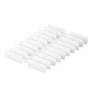 Соединитель скрытый Ideal Дюра белый прямой (10 шт.)