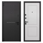 Дверь входная Torex Крафт Дуал левая кт белый - черный шелк 860х2050 мм