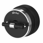 Выключатель Werkel двухклавишный встраиваемый черный матовый на 4 положения (a058778)