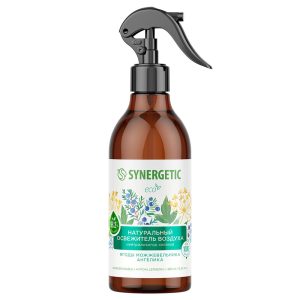 Освежитель воздуха Synergetic нейтрализатор запахов ягоды можжевельника и ангелика 380 мл