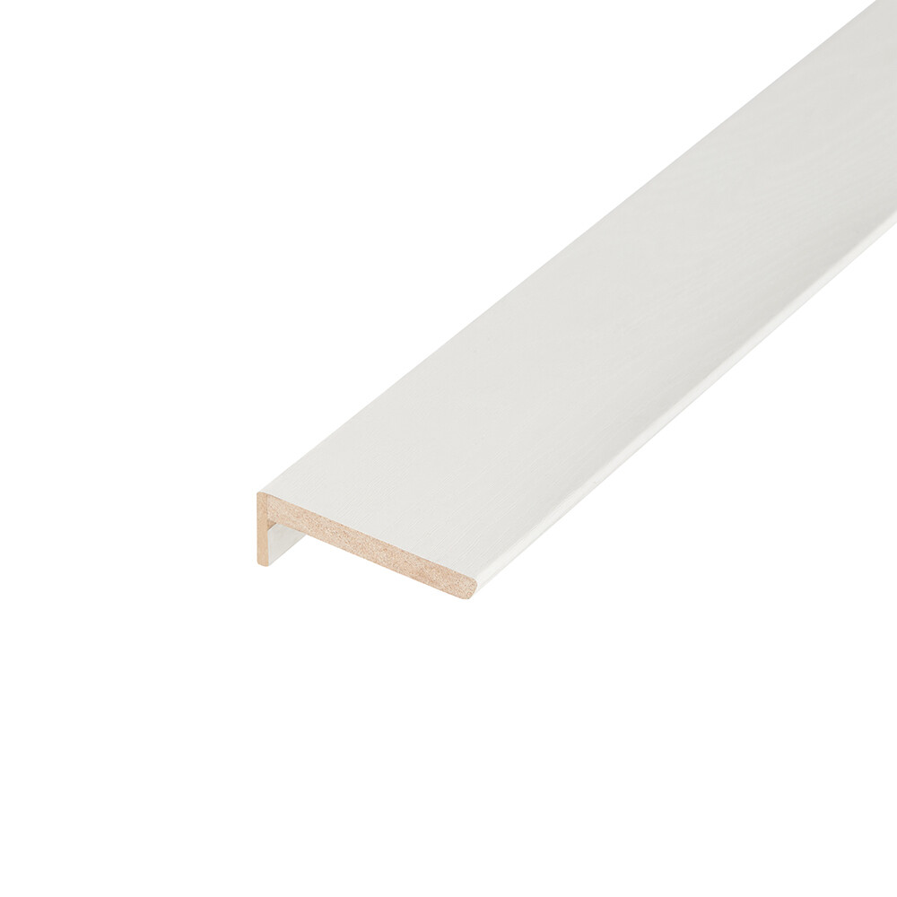 original-20064.jpg Наличник телескопический Атум 28 70х8х2140 мм ПВХ белый прямой (1 шт.) — изображение 1