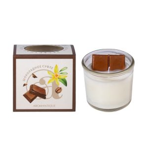 Свеча ароматическая Aromantique Шоколадное суфле 60 г