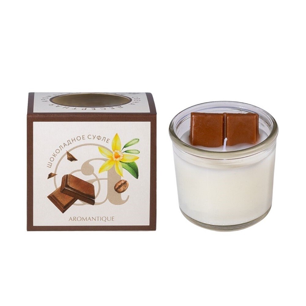 original-20111.jpg Свеча ароматическая Aromantique Шоколадное суфле 60 г — изображение 1